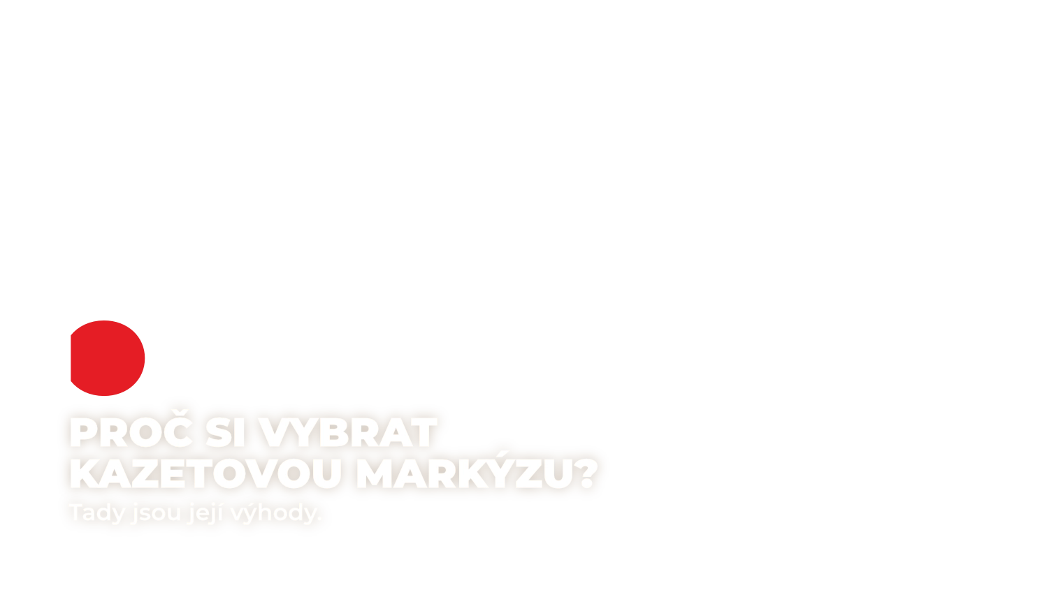 Kazetové markýzy