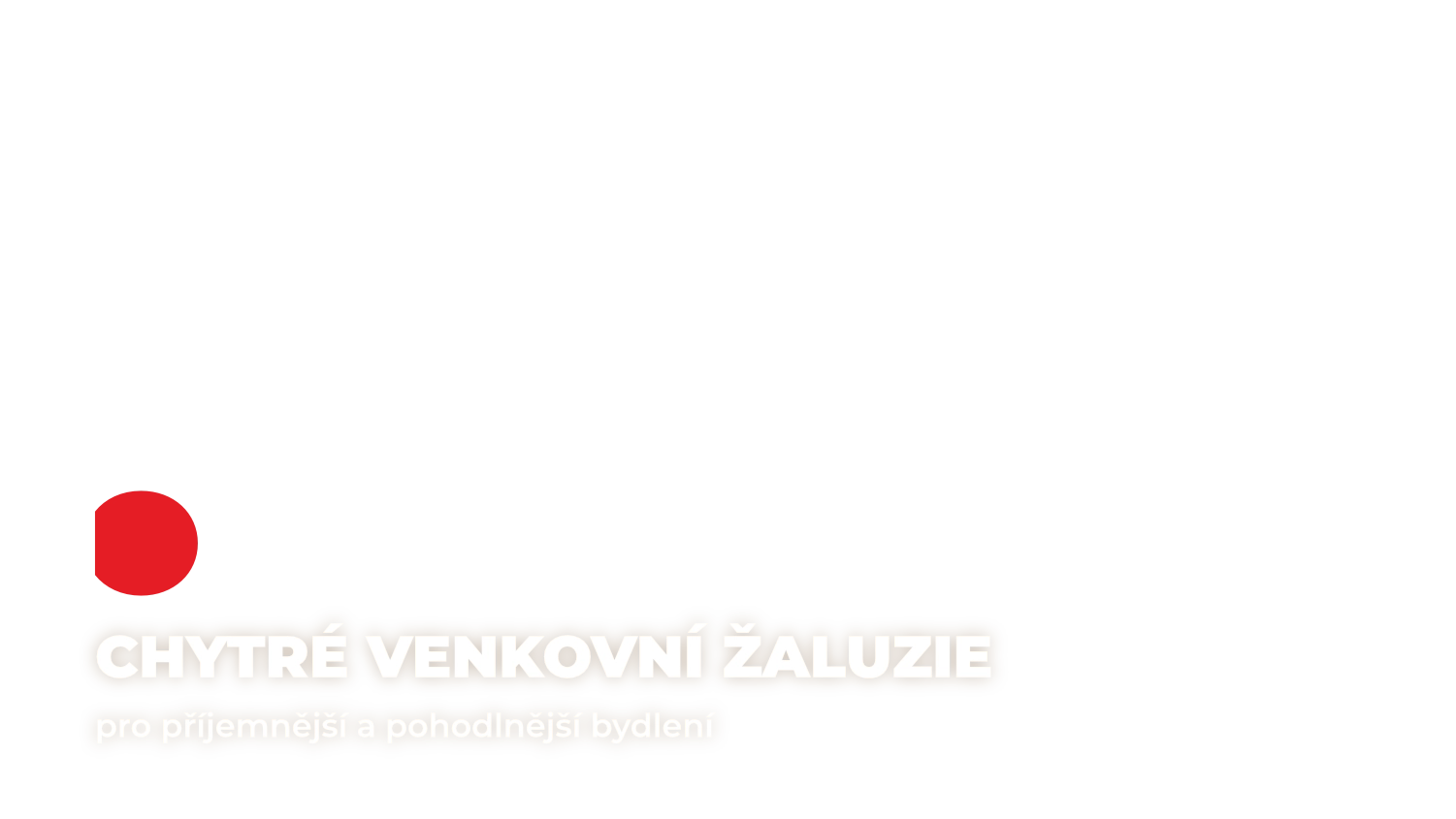 Chytré žaluzie